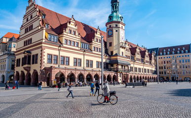 limousine service leipzig The old city hall of Leipzig.